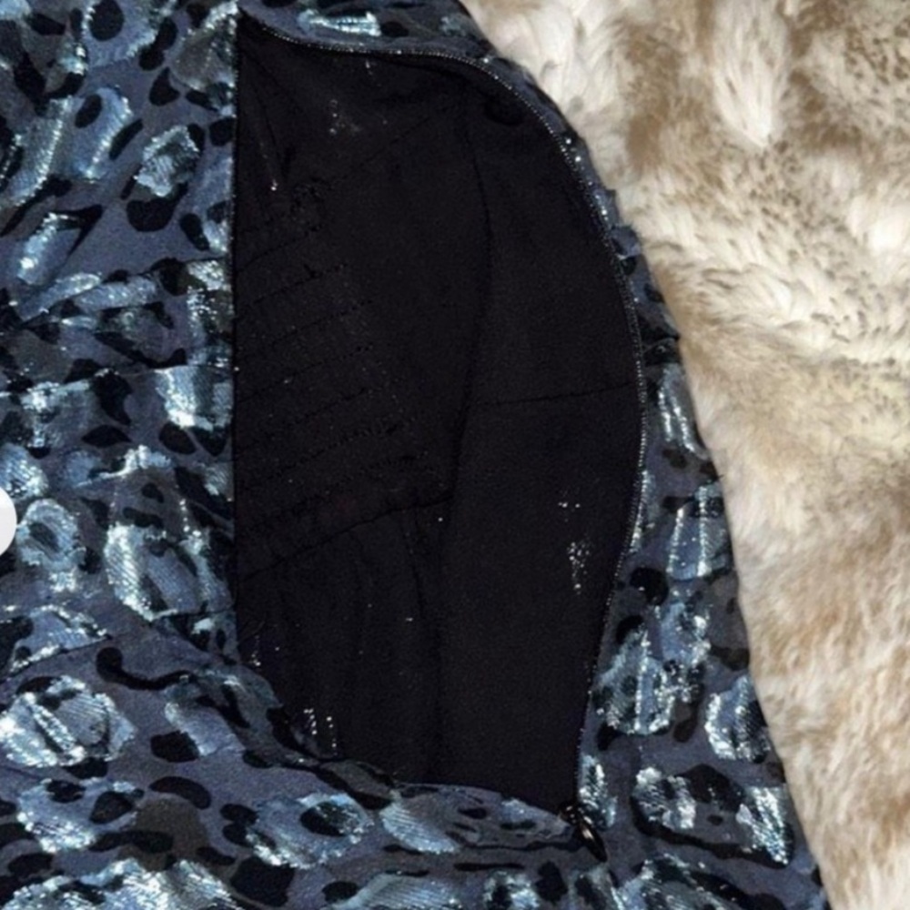 NWT BA&SH Grace Metallic Jacquard Dress Size Small - Picture 14 of 15